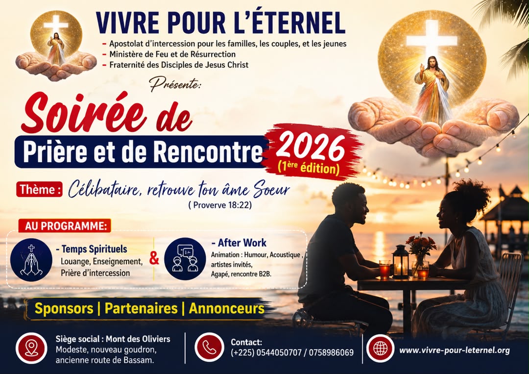 APPEL À CONTRIBUTION FRATERNITÉ VIVRE POUR L'ÉTERNEL