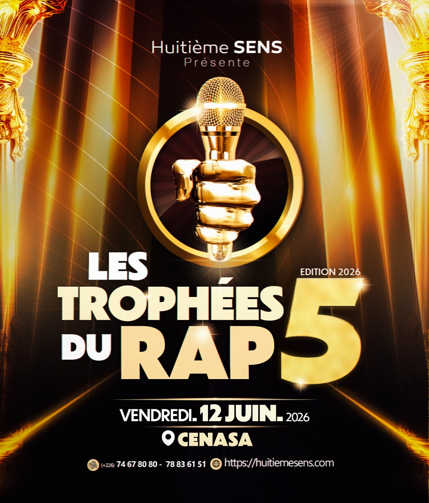 Billetterie Les Trophées du RAP 5